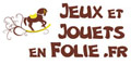 Logo boutique Jeux et jouets en folie
