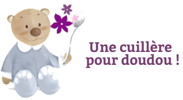 Logo boutique Une cuillère pour doudou !