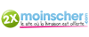 Logo boutique 2xmoinscher.com